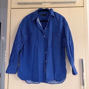 Viral Zara cotton shirt with a matching bra